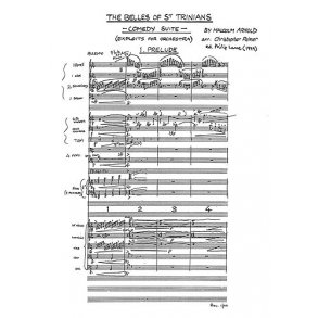 Malcolm Arnold: The Belles Of St.Trinians- Comedy Suite (Full Score)