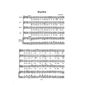 Basil Harwood: Magnificat And Nunc Dimittis In A Flat