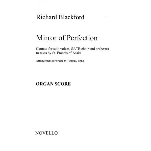 Blackford, R Mirror Of Perfection Organ Score