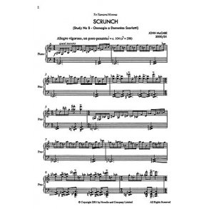John McCabe: Scrunch For Solo Piano