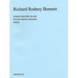 Richard Rodney Bennett: Songs Before Sleep (Bass-Baritone)