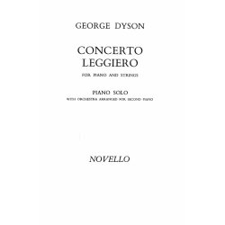 George Dyson: Concerto Leggiero (Piano Solo Part)