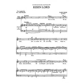 Barry Rose: Risen Lord (2-Part)