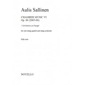 Aulis Sallinen: Chamber Music VI Op. 88