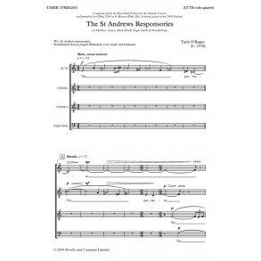 Tarik O'Regan: The St Andrews Responsories