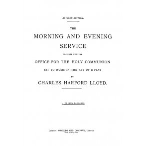 Charles Harford Lloyd: Te Deum In E Flat