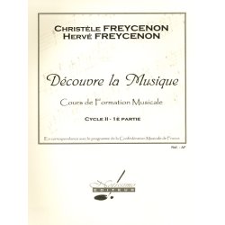 Freycenon Decouvre La Musique Formation Musicale Cycle 2 Cahier 1 Book