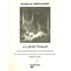 Aboulker Perrault Petit Poucet Conte Musical Voice &amp; Piano Book