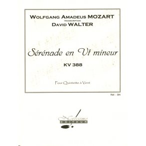 Wolfgang Amadeus Mozart: Serenade in C minor, transcribed for Wind Quintet by David Walter