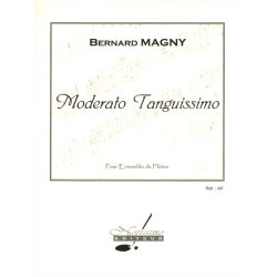 Magny Moderato Tanguissimo Flute Sextet Score/Parts