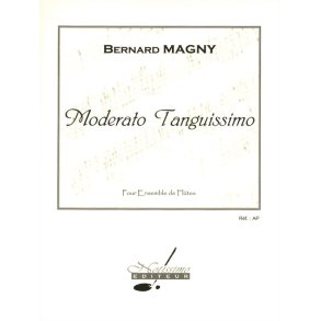 Magny Moderato Tanguissimo Flute Sextet Score/Parts