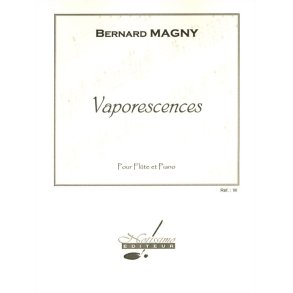 Magny Vaporescences Flute & Piano Book