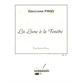 Finzi Lune A La Fenetre Soprano Solo & Piano Book