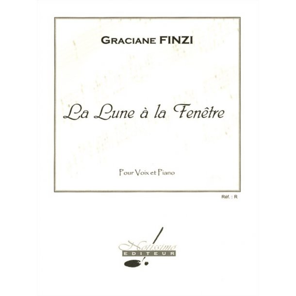 Finzi Lune A La Fenetre Soprano Solo & Piano Book