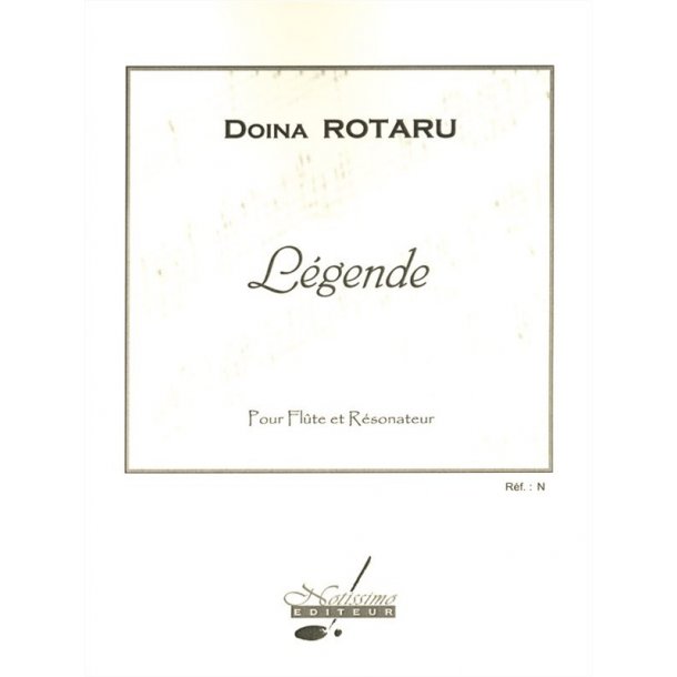 Doina Rotaru: Legend, for Flute and Resonator