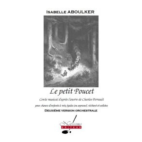 Aboulker Perrault Petit Poucet Conte Musical Orchestra Study Score