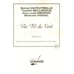 Dufeutrelle Etc Au Fil Du Vent Vol. 2 Flute Solo Anthology