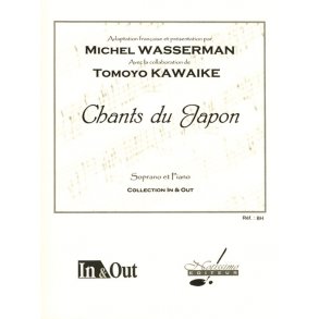 Wasserman Kawaike Chants Du Japon Soprano Solo & Piano Book