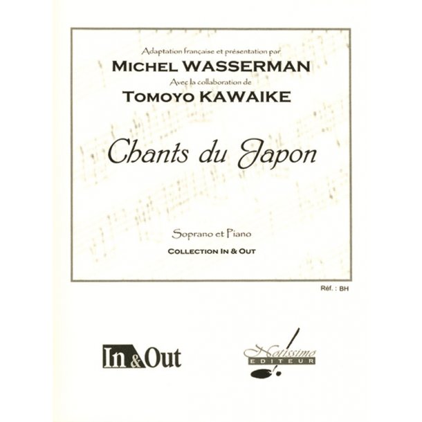 Wasserman Kawaike Chants Du Japon Soprano Solo & Piano Book