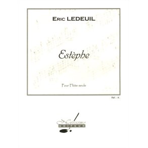 Ledeuil Eric Estephe Flute Solo Book