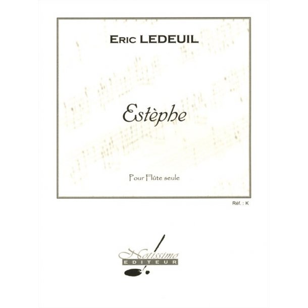 Ledeuil Eric Estephe Flute Solo Book