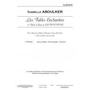 Isabelle Aboulker: Les Fables Enchantées (Voice/Piano)