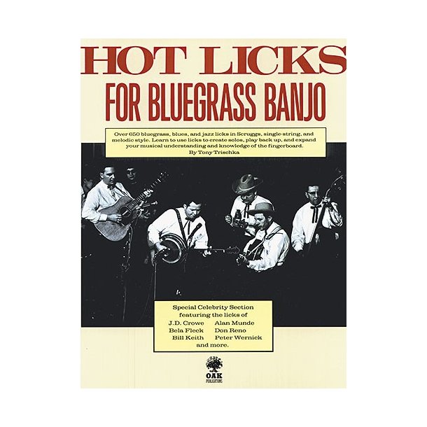 Hot Licks For Bluegrass Banjo