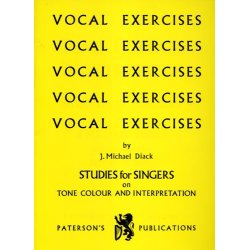 J. Michael Diack: Vocal Exercises- Studies For Singers