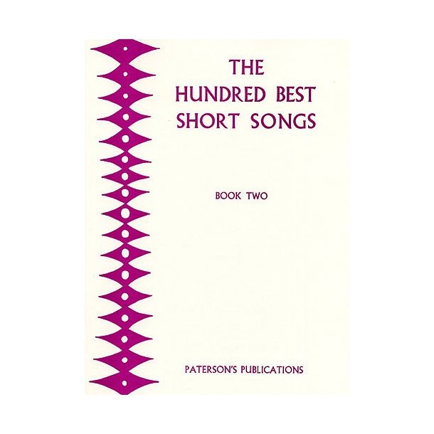 The Hundred Best Short Songs Book Two