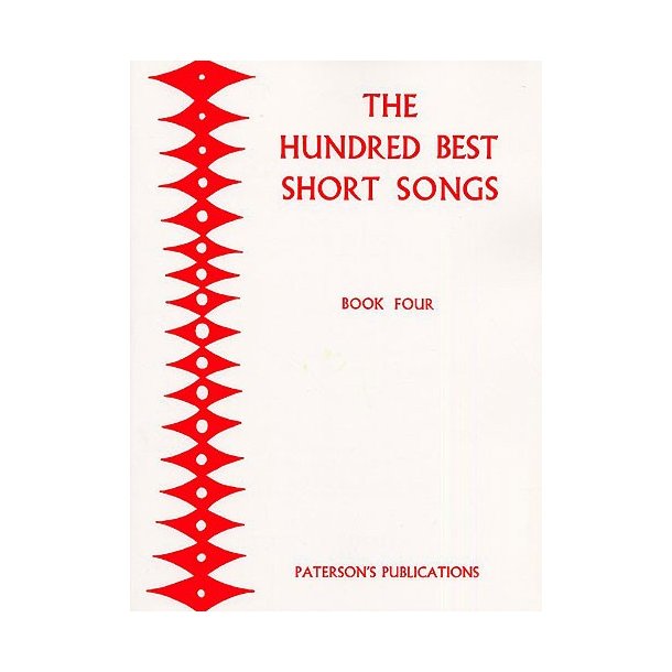The Hundred Best Short Songs - Book Four