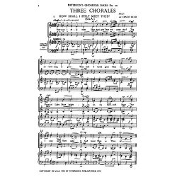 J.S. Bach: Three Chorales (SSA)