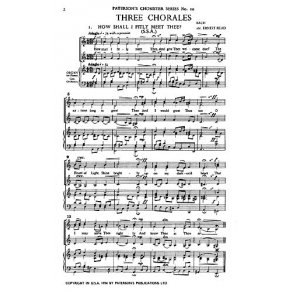 J.S. Bach: Three Chorales (SSA)