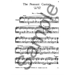 J.S Bach: Peasant Cantata (SATB Vocal Score)