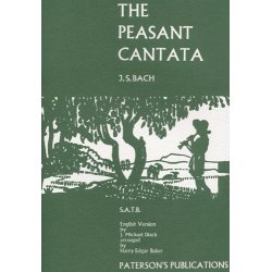 J.S. Bach: The Peasant Cantata (2-Part Vocal Score)