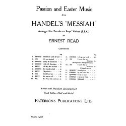 G.F. Handel: Passion And Easter Music From Messiah (SSA)