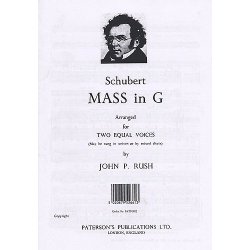 Franz Schubert: Mass In G (Arr. Rush)