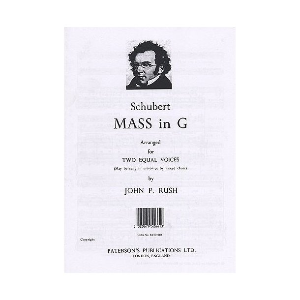 Franz Schubert: Mass In G (Arr. Rush)