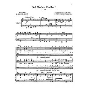Victor Hely-Hutchinson: Old Mother Hubbard (TTBB)