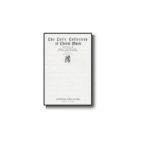 J. Michael Diack: Little Jack Horner (SATB)