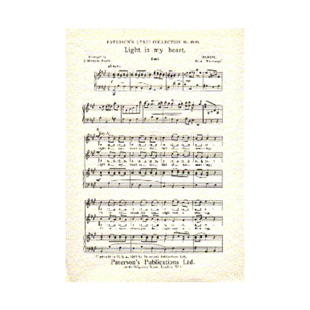 G.F. Handel: Light Is My Heart