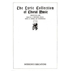 J. Michael Diack: Sing A Song Of Sixpence (SATB)