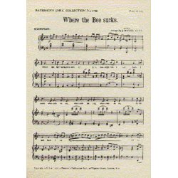 Where The Bee Sucks/Blow, Blow, Thou Winter Wind