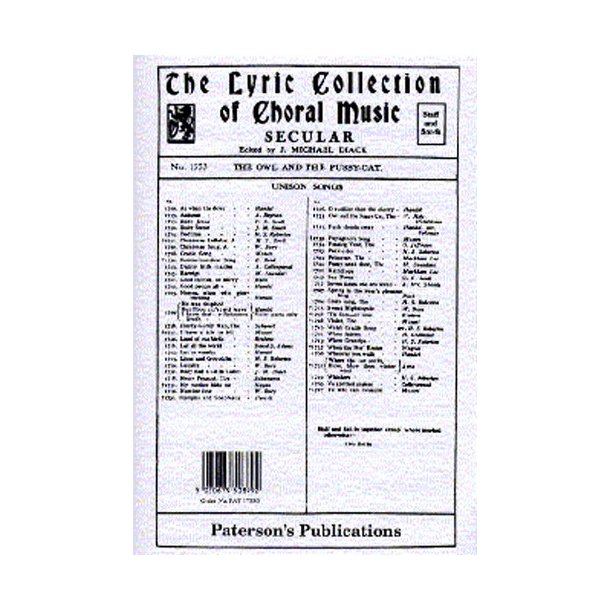 The Owl And The Pussycat Unison