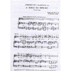 Winifred Bury: A Song To Spring