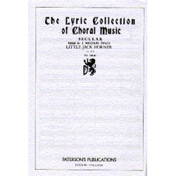 J. Michael Diack: Little Jack Horner (SA)