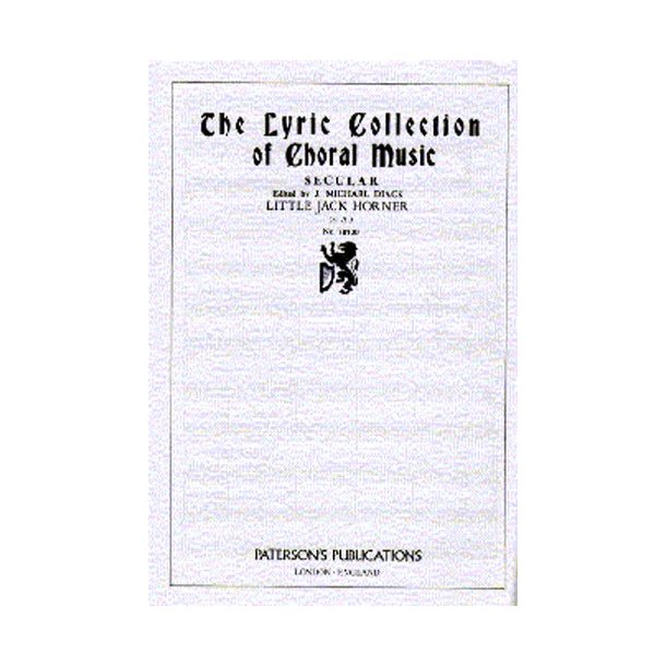 J. Michael Diack: Little Jack Horner (SA)