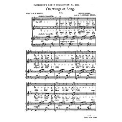 Mendelssohn On Wings Of Song Sa