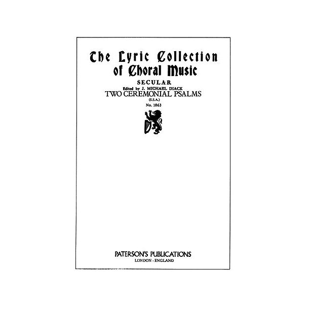 Malcolm Arnold: Two Ceremonial Psalms