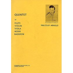 Malcolm Arnold: Quintet Op.7 (Score)