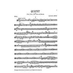 Malcolm Arnold: Quintet Op.7 (Parts)
